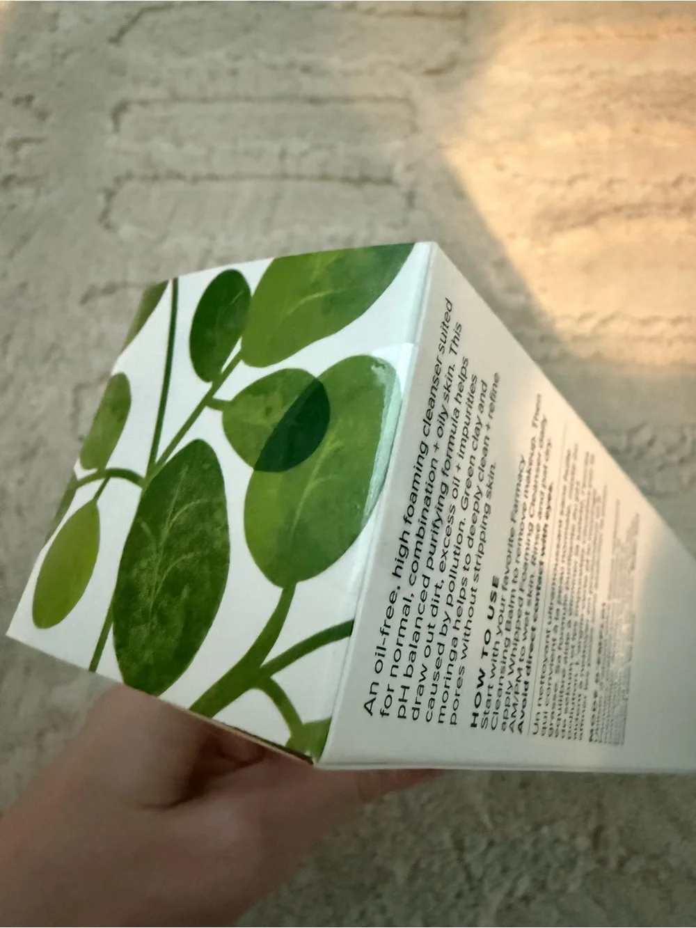 NIB Farmacy Green Clean Whipped Foaming Cleanser